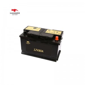 Autobatterie 12V80A 58043